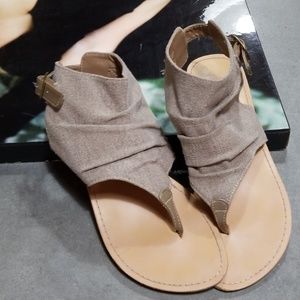Bamboo summer sandals